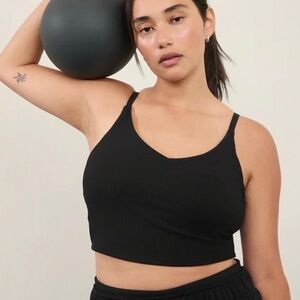 Athleta V-neck Crop Bra NWT